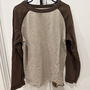Boy Gap long sleeve shirt (6-7) baseball